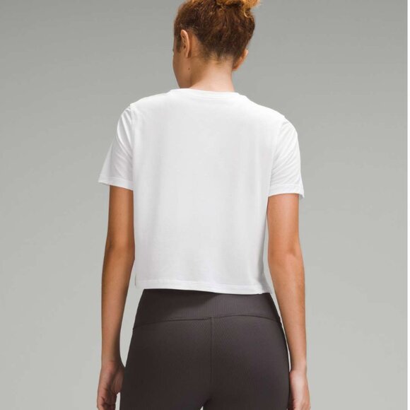 Lululemon Ultralight Waist-Length T-Shirt White - Picture 2 of 11